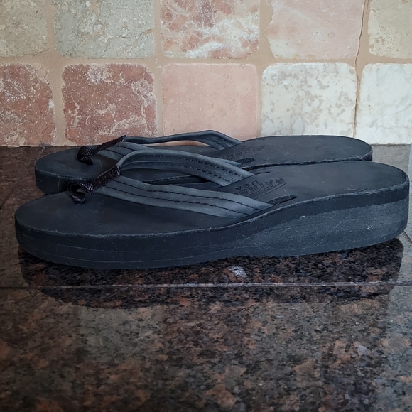 RAINBOW Platform Flip Flops 10 - Picture 3 of 5